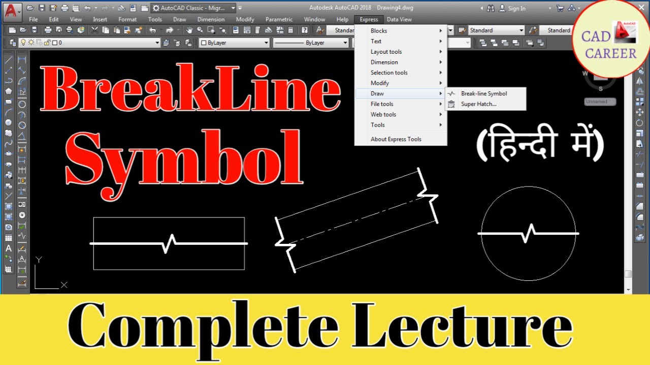 using different line weights and line types in autocad 2016 for mac