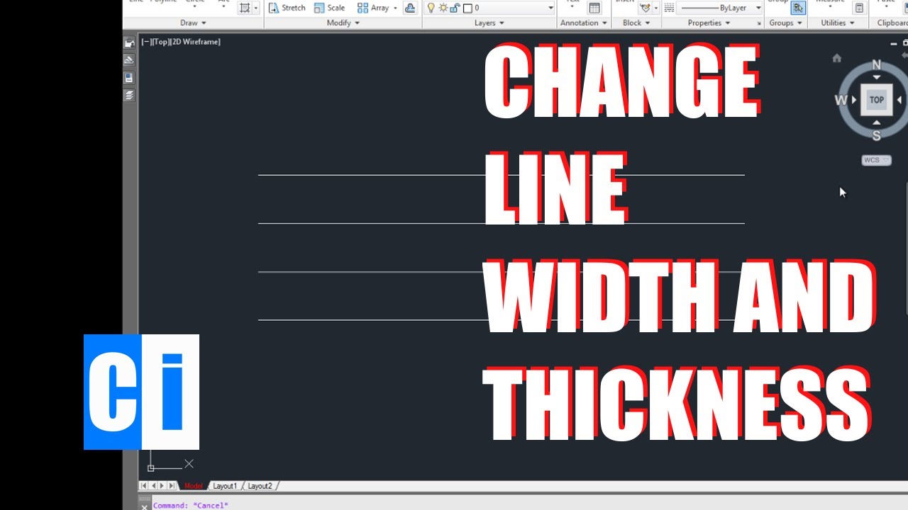 using different line weights and line types in autocad 2016 for mac